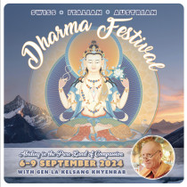 2024 Swiss, Italian & Austrian Dharma Festival - in-person or Live Stream